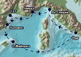 Карта маршрута