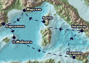 Карта маршрута